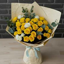 Букет цветов из:  Розы в Октябрьский Белгородской области
