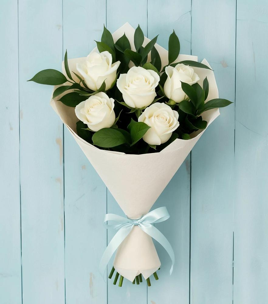 Букет цветов из: Розы в Октябрьский Белгородской области