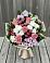 Букет цветов из: Альстромерии, Гвоздики, Розы и Хризантемы в Октябрьский Белгородской области