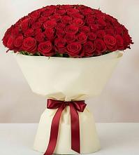 Букет 101 Красная роза Милано #REPLACE_PRED# Октябрьский Белгородской области