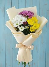 Букет цветов из:  Хризантемы в Октябрьский Белгородской области