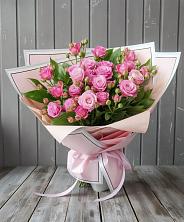 Букет Розовый кустик в Октябрьский Белгородской области