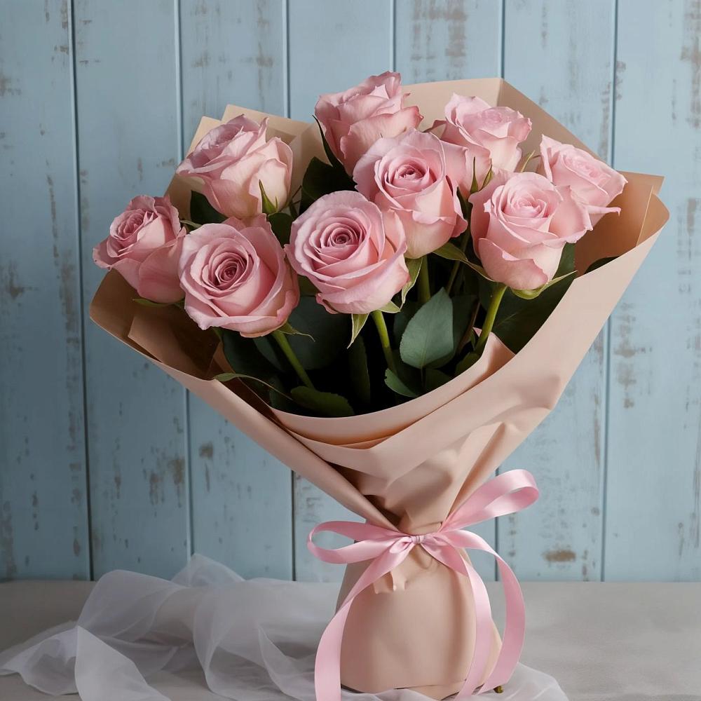 Букет цветов из: Розы в Октябрьский Белгородской области