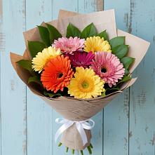 Букет цветов из:  Герберы в Октябрьский Белгородской области