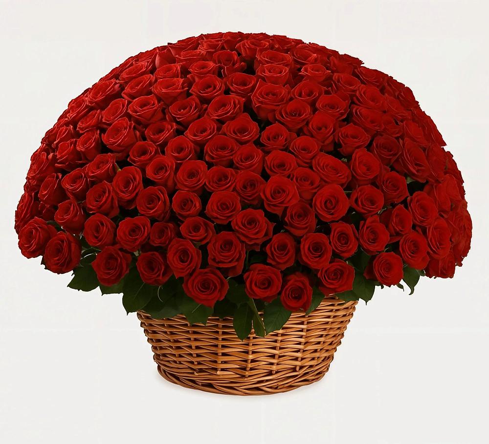 Премиум букет из: Розы в Октябрьский Белгородской области