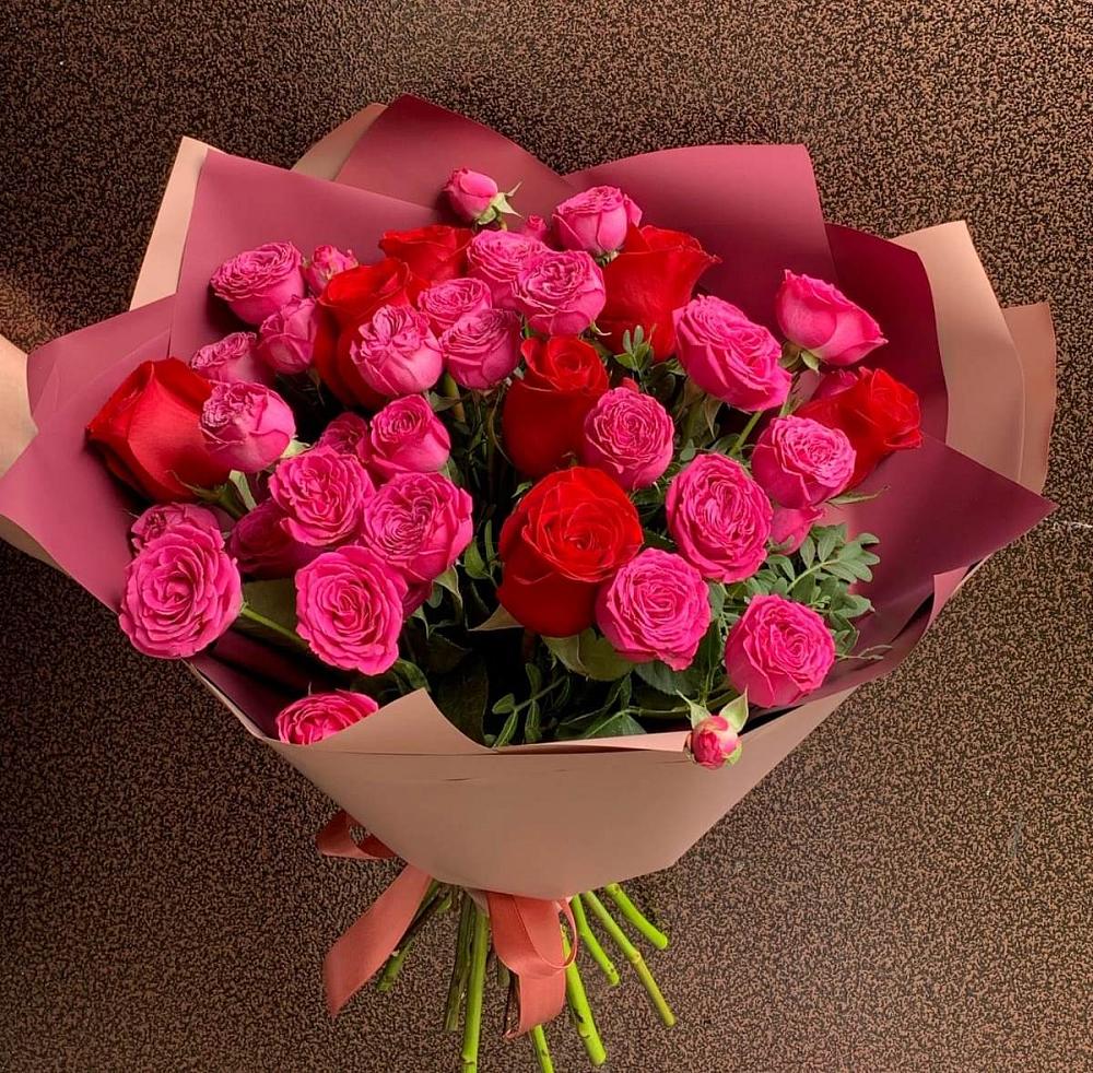 Букет В объятьях нежности в Октябрьский Белгородской области