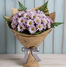 Букет цветов из:  Хризантемы #REPLACE_PRED# Октябрьский Белгородской области