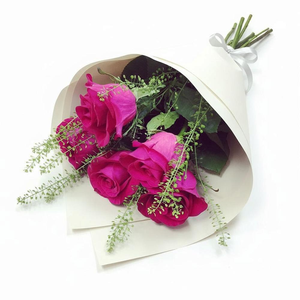 Букет цветов из: Розы в Октябрьский Белгородской области