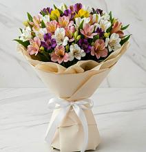 Букет цветов из:  Альстромерии #REPLACE_PRED# Октябрьский Белгородской области