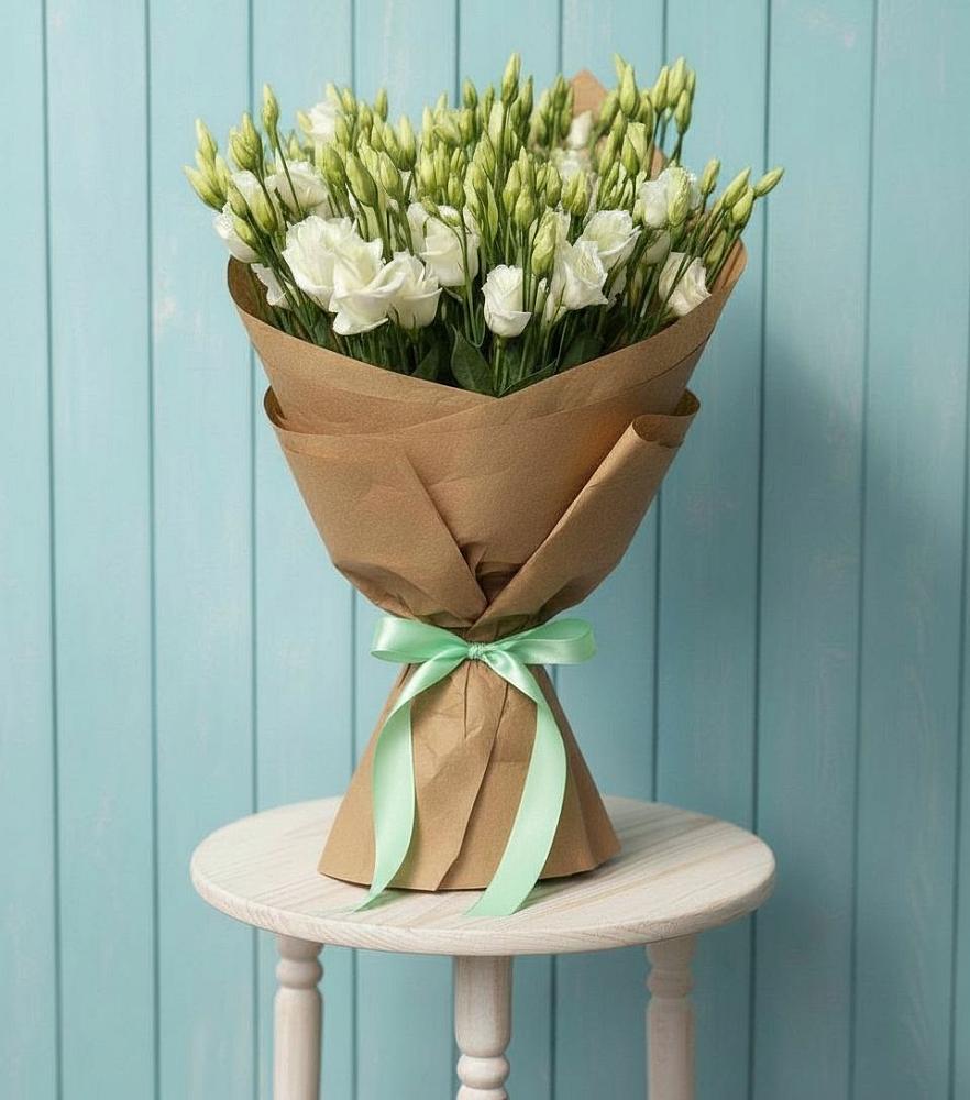 Букет цветов из: Лизиантусы в Октябрьский Белгородской области