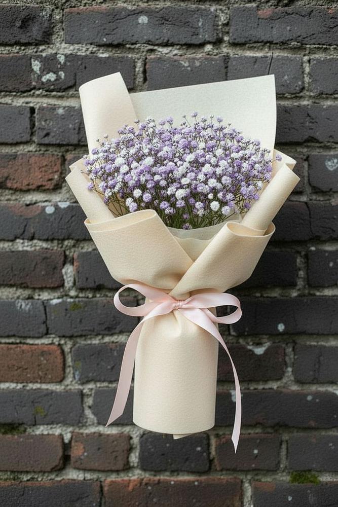 Букет цветов из: Гипсофила в Октябрьский Белгородской области