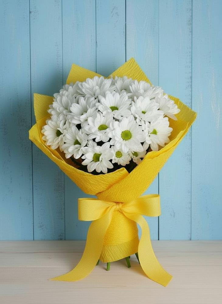 Букет цветов из: Хризантемы в Октябрьский Белгородской области