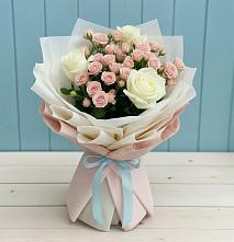 Букет цветов из:  Розы в Октябрьский Белгородской области