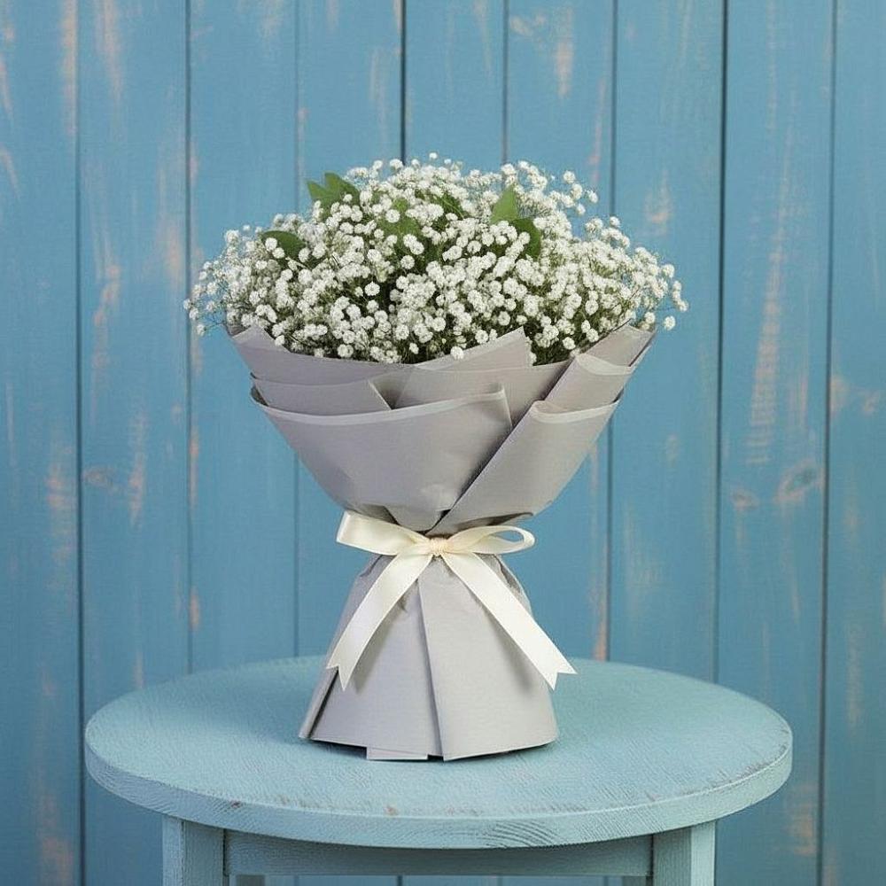 Букет цветов из: Гипсофила в Октябрьский Белгородской области