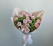 Букет цветов из:  Розы и Хризантемы в Октябрьский Белгородской области