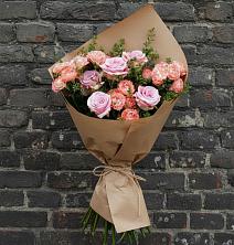 Букет цветов из:  Розы в Октябрьский Белгородской области
