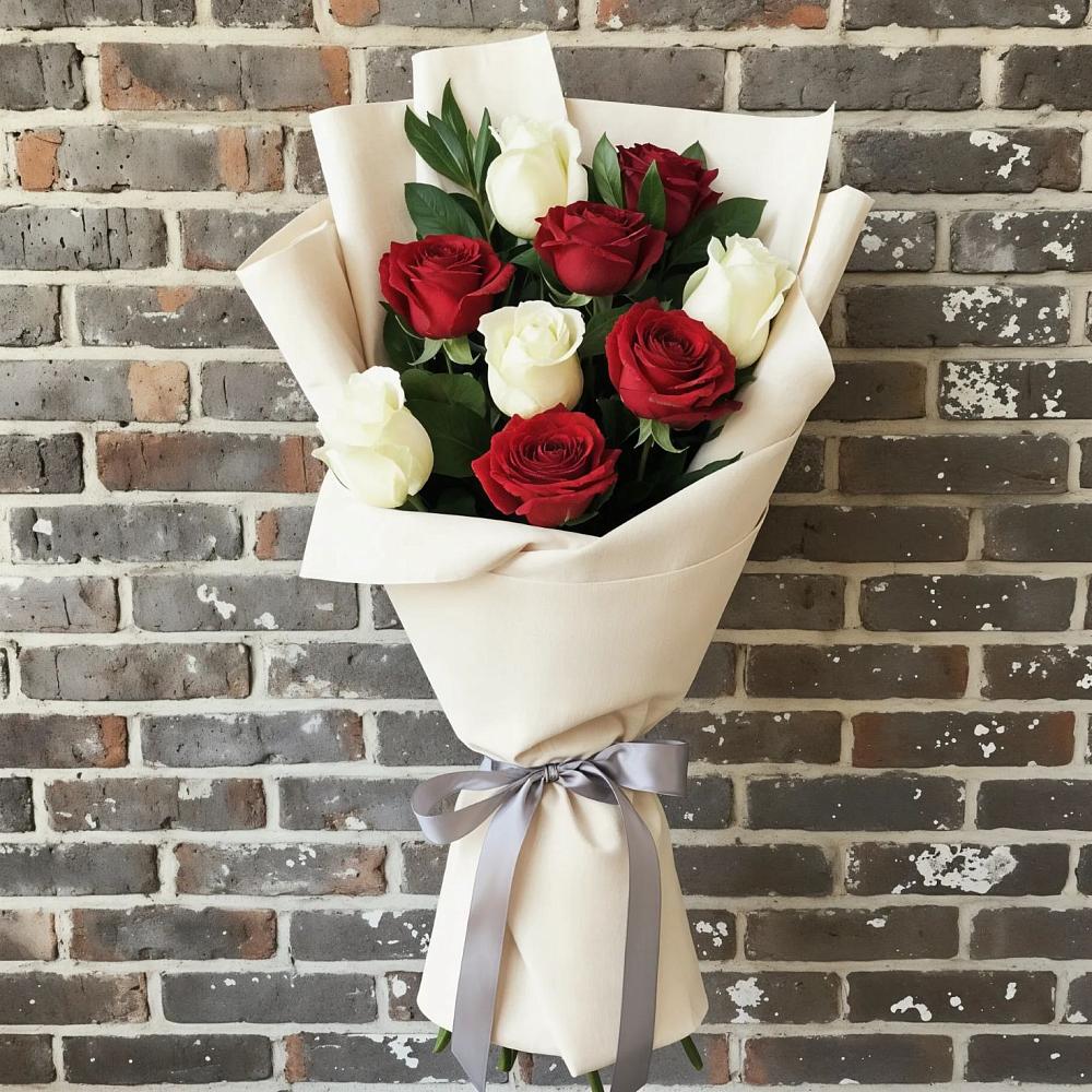 Букет цветов из: Розы в Октябрьский Белгородской области