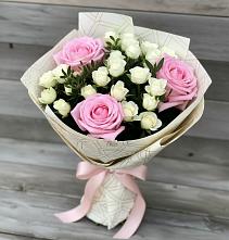 Букет цветов из:  Розы в Октябрьский Белгородской области