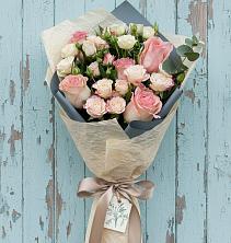 Букет цветов из:  Розы в Октябрьский Белгородской области