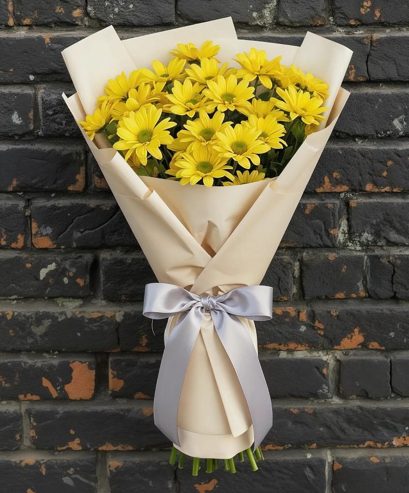 Букет цветов из: Хризантемы в Октябрьский Белгородской области