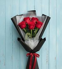 Букет цветов из:  Розы в Октябрьский Белгородской области