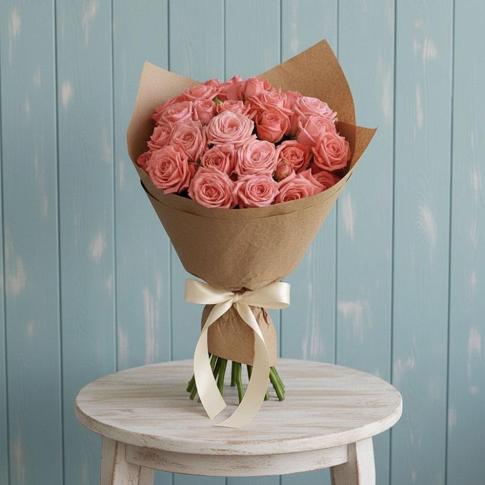 Букет цветов из: Розы в Октябрьский Белгородской области