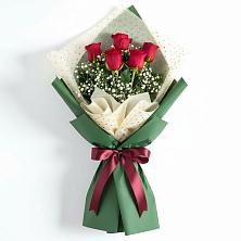 Букет цветов из:  Розы в Октябрьский Белгородской области