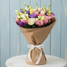 Букет цветов из:  Лизиантусы в Октябрьский Белгородской области