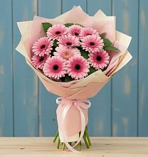 Букет цветов из:  Герберы в Октябрьский Белгородской области
