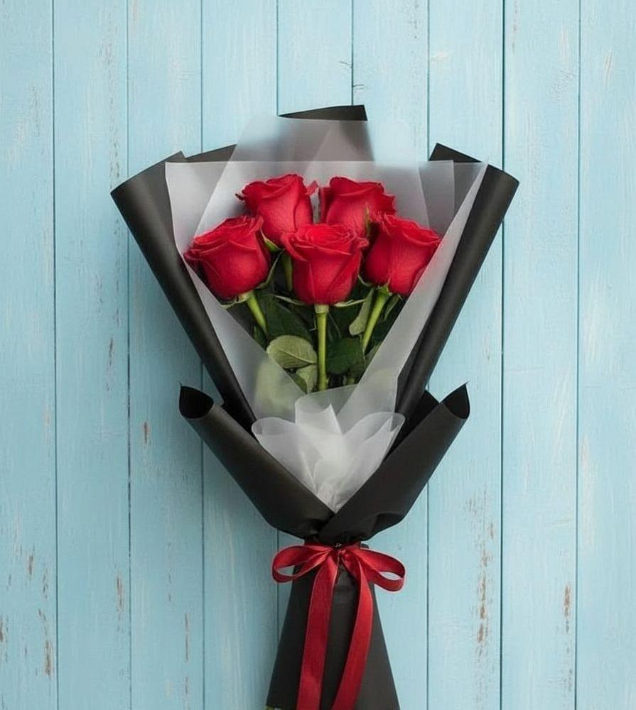 Букет цветов из: Розы в Октябрьский Белгородской области