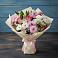 Букет цветов из: Хризантемы, Альстромерии и Розы в Октябрьский Белгородской области